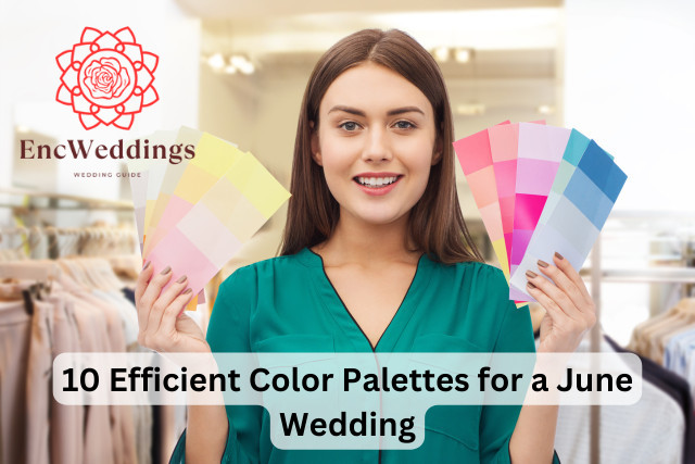 10 Efficient Color Palettes for a June Wedding