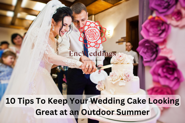 10 Tips To Keep Your Wedding Cake Looking Great at an Outdoor Summer