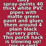 Lady Lays Gray Tiles Over Gravel in Her Backyard. This DIY Transformation Is Unreal