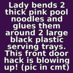Lady pierces tin trays with string lights. This cheap decor trick is going viral fast